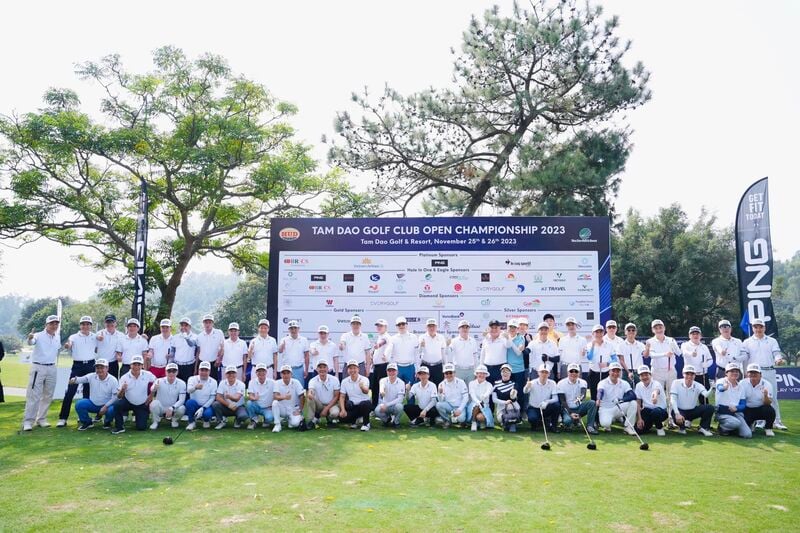 Lộ diện hai nhà vô địch Tam Dao Golf Club Open Championship 2023